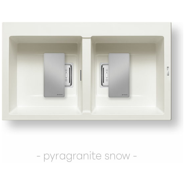 Lavapjate Pyramis Kartesio 2 Gropa (86x50cm) Lavapjate Pyramis Kartesio 2 Gropa (86x50cm)