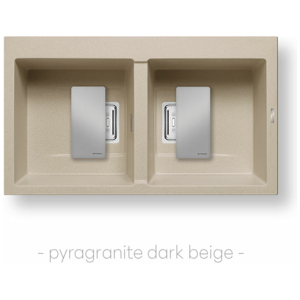 Lavapjate Pyramis Kartesio 2 Gropa (86x50cm) Lavapjate Pyramis Kartesio 2 Gropa (86x50cm)