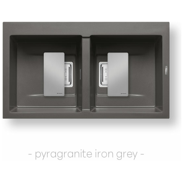 Lavapjate Pyramis Kartesio 2 Gropa (86x50cm) Lavapjate Pyramis Kartesio 2 Gropa (86x50cm)