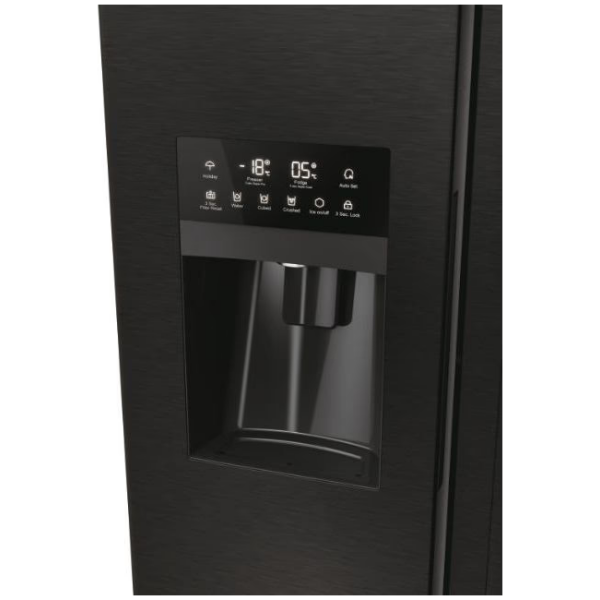 FRIGORIFER HAIER Side By Side Black Advanced Water Dispenser HSR5918DIPB