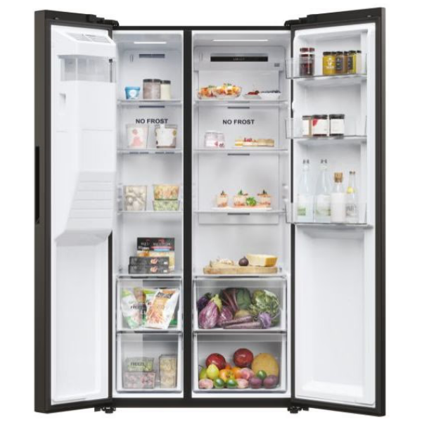 FRIGORIFER HAIER Side By Side Black Advanced Water Dispenser HSR5918DIPB