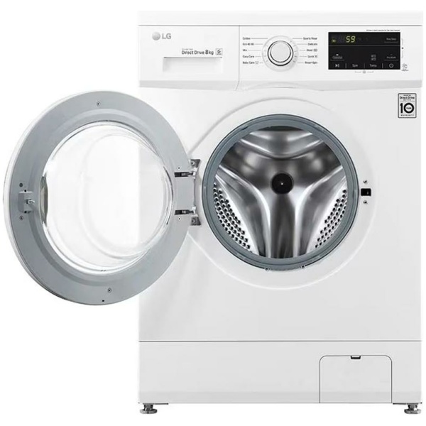 Lavatrice LG F4J3TN3WE 8 KG