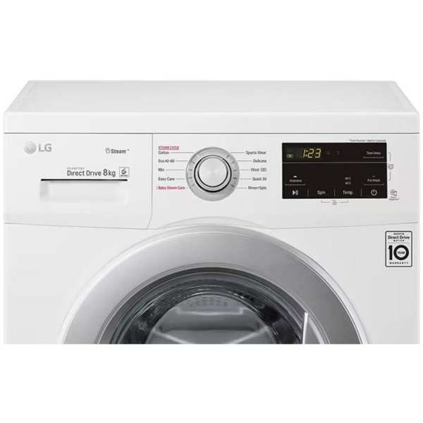 Lavatrice LG F4J3TN3WE 8 KG