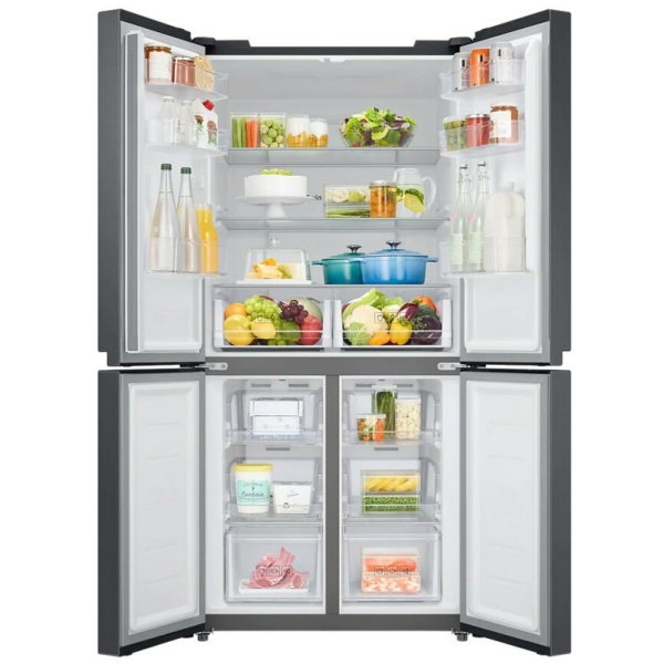 Frigorifer Samsung RF48A400EB4 4-Porta No Frost Matt Black | Leon Electronics