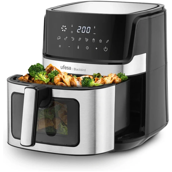 Fritez me ajer Air Fryer Ufesa BlackBird 6.5L