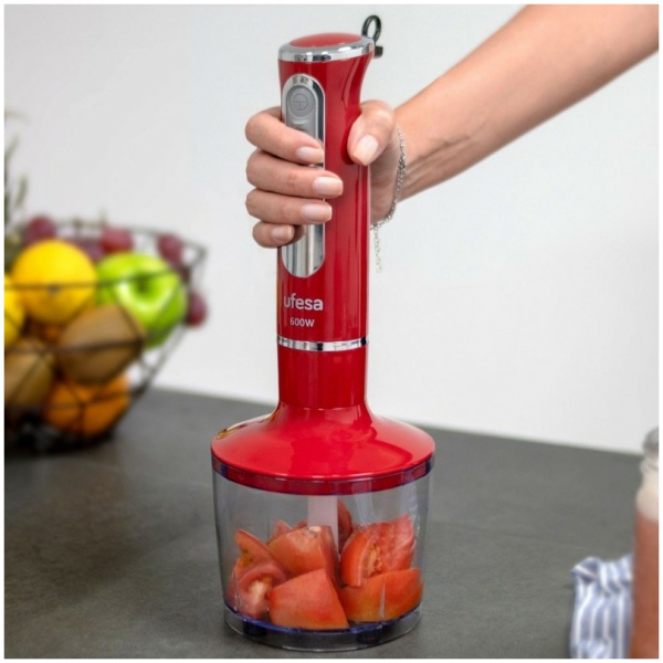 Blender Dore Set Ufesa BP3443 Rouge