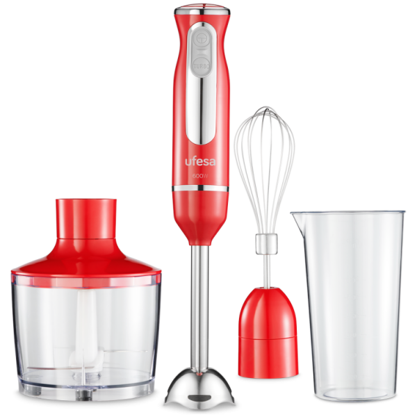 Blender Dore Set Ufesa BP3443 Rouge